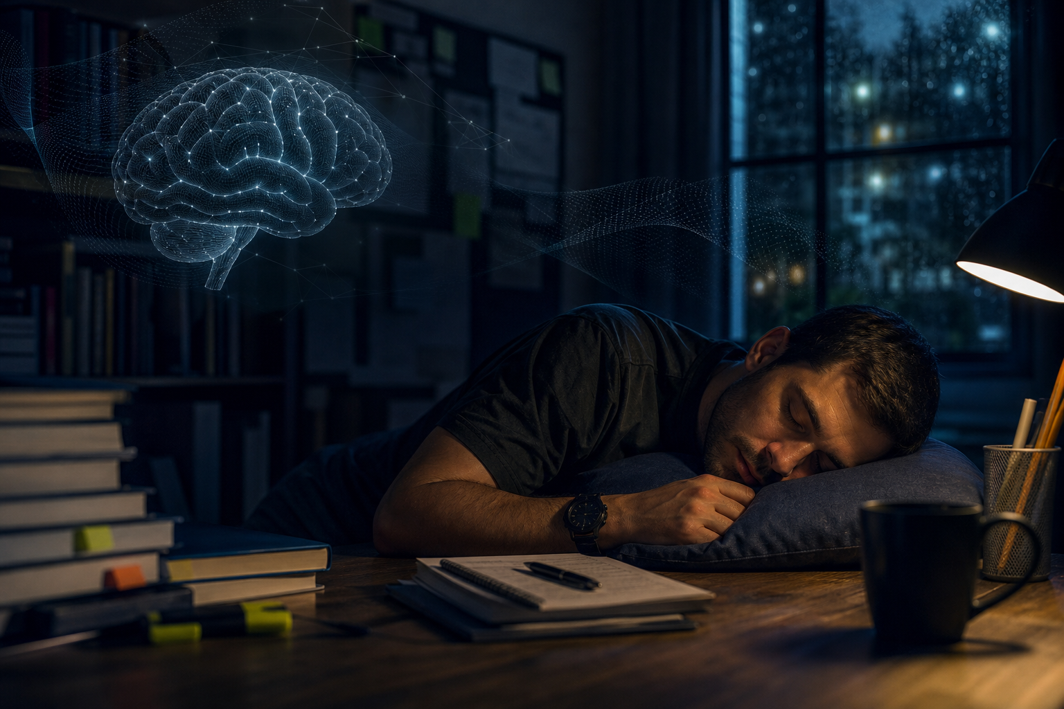 Sono e memória: por que dormir depois das questões salva o que você errou